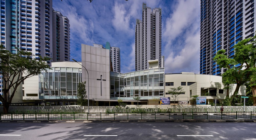 Toa Payoh Chinese Methodist Church has its roots in a free clinic and kindergarten established by a group of Christians in the late 1960s. The church building was constructed in 1973 using funds raised by the Methodist community.