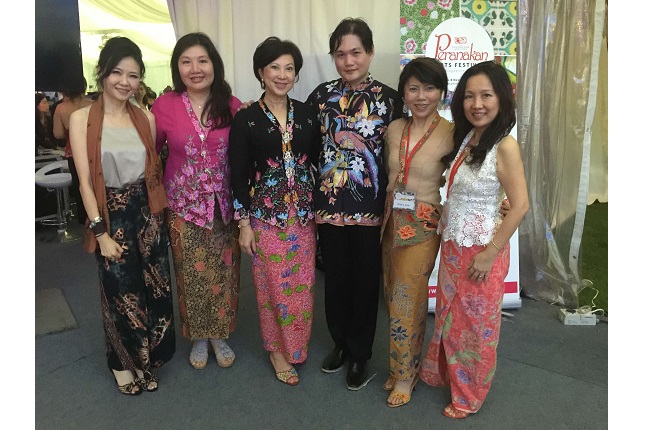 Kebaya of various styles, designs and colours sewn by Raymond Wong. (Courtesy of Mr Raymond Wong)