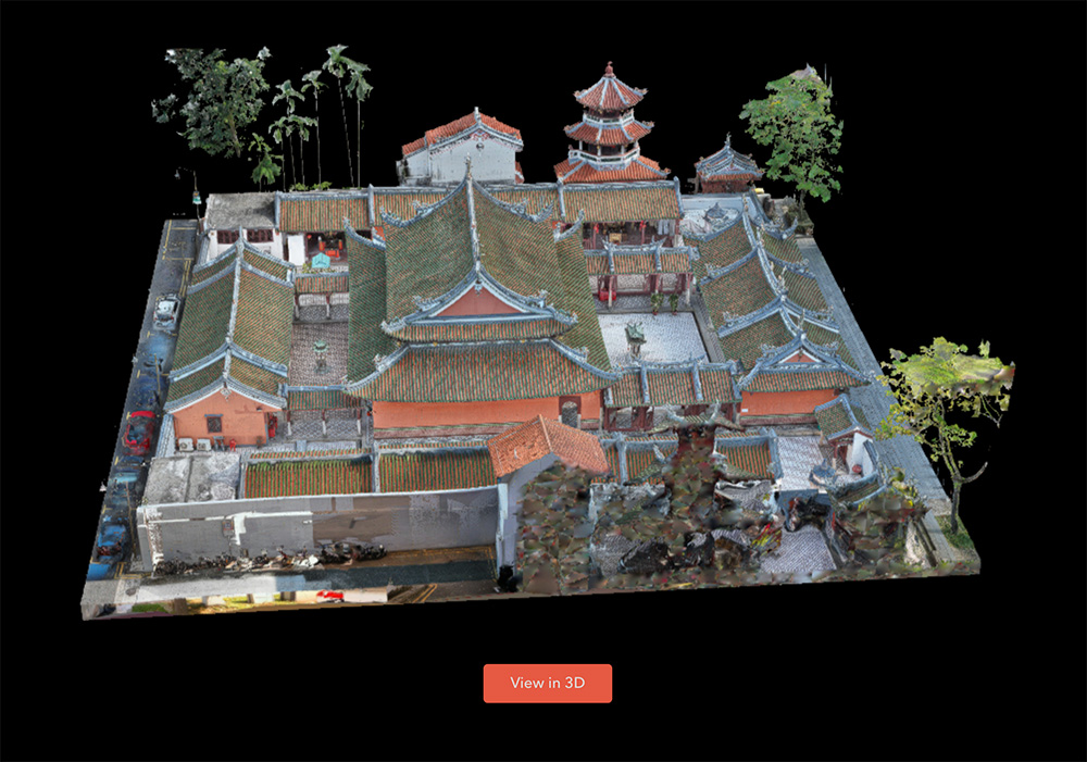 Thian Hock Keng in 3D