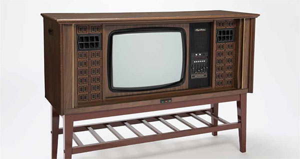 Setron television set, Singapore, 1960s–1970s. Collection of National Museum of Singapore