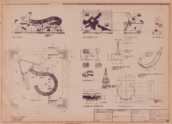 HDB playground prototype drawings, Khor Ean Ghee, Singapore, 1970–1979