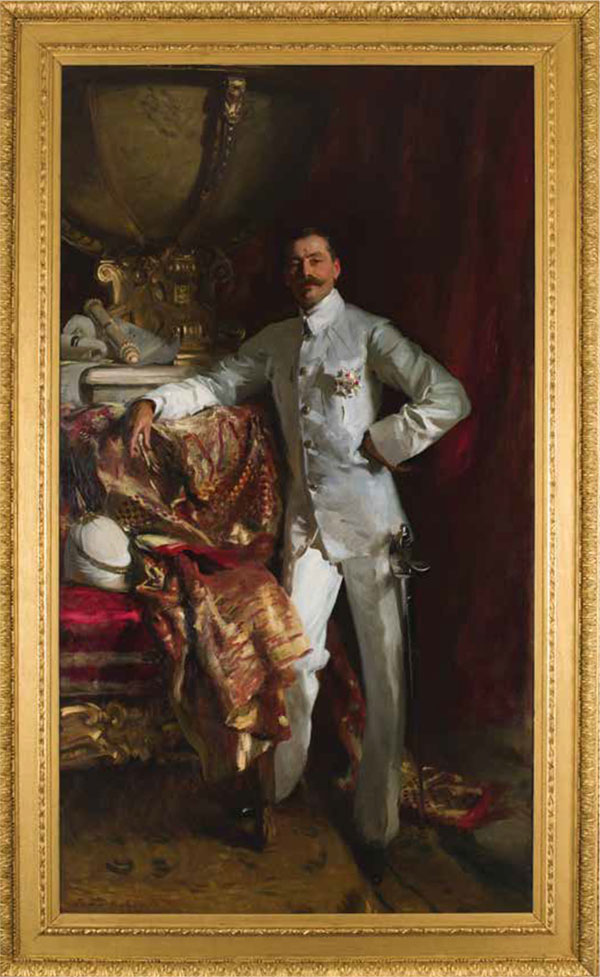 Portrait of Sir Frank Athelstane Swettenham, John Singer Sargent, Singapore, Malaysia, England, 1904