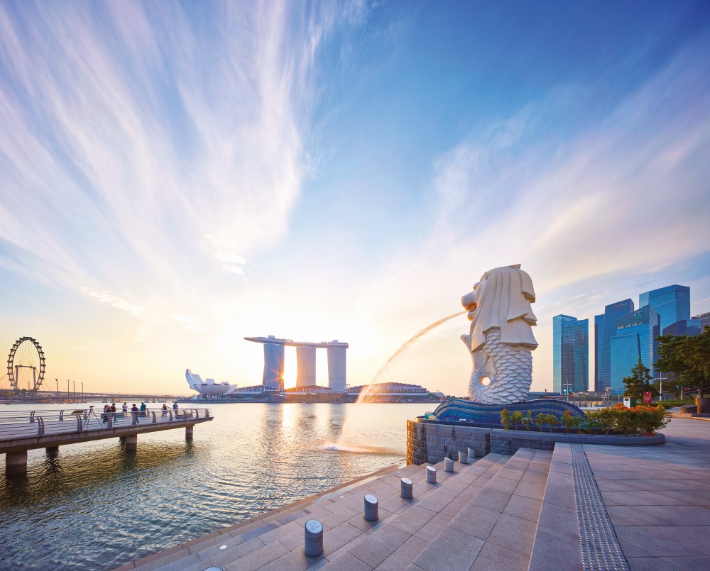 visit singapore merlion