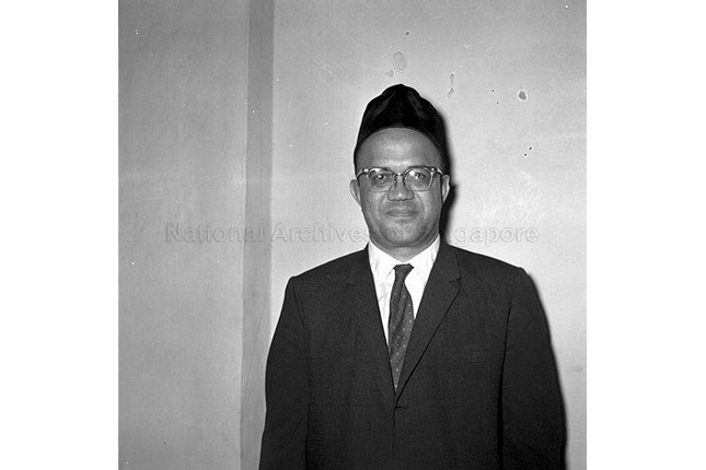 State Advocate-General Ahmad Ibrahim in 1962