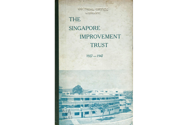 Singapore Improvement Trust 1927 - 1947