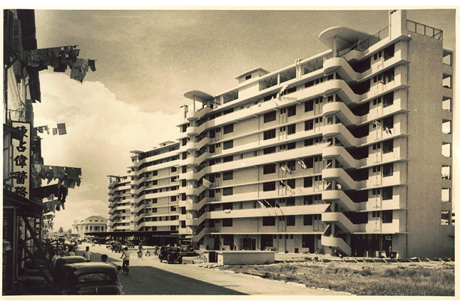 Singapore Improvement Trust Flats in Upper Pickering Street