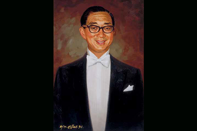 Chua Mia Tee, Portrait of Dato Loke Wan Tho, 1995