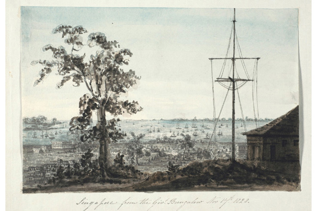 1828 View from Government Hill