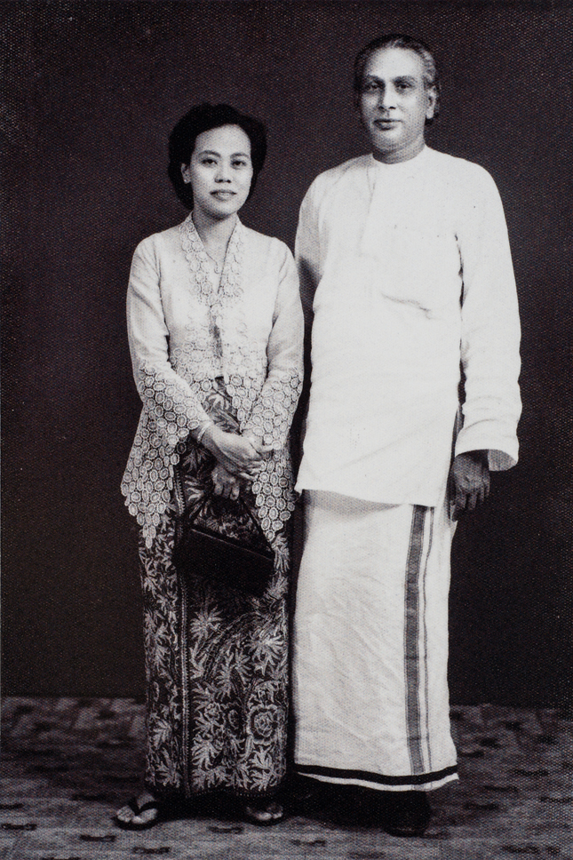 Sarangapany and wife