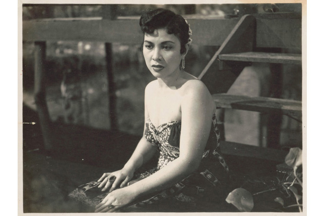 Maria Menado in a Film Scene