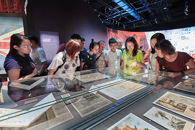 Sharing her knowledge about history brings Chin Peng joy.