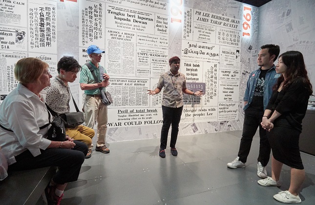 Visitors on Lionel's tours come to appreciate his depth of knowledge despite his youth.