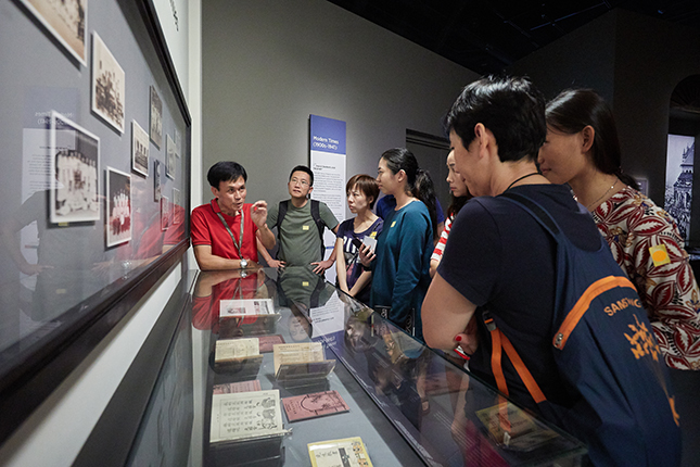As many visitors from China join his Mandarin-speaking tours, Cheng San makes it a point to highlight common histories between Singapore and China.