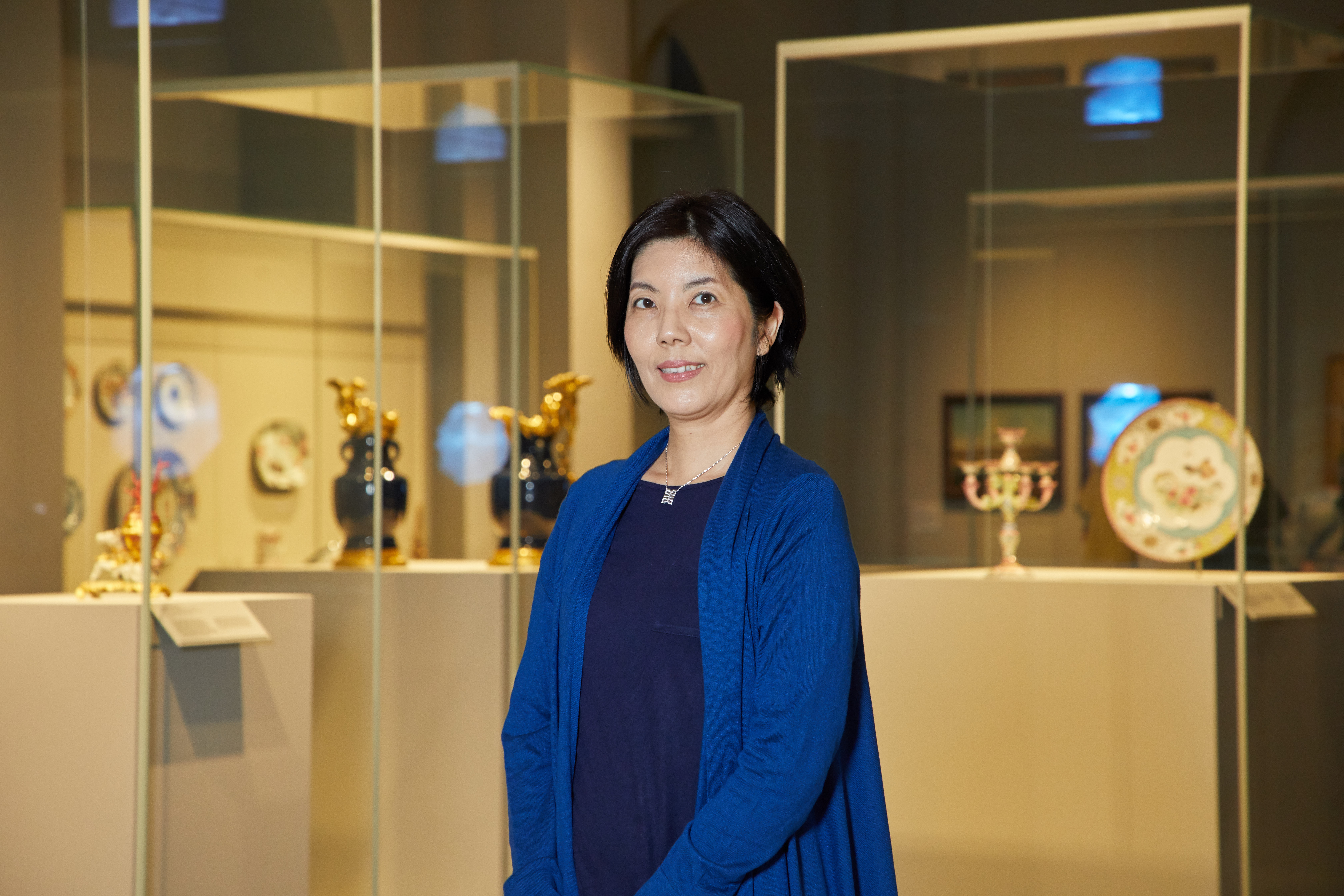 Being a docent has changed Akiko Kato's life.