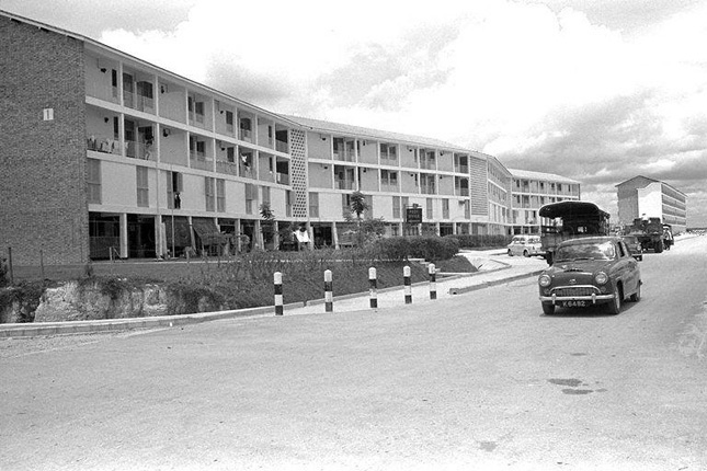 Housing for workers in Jurong Industrial Estate