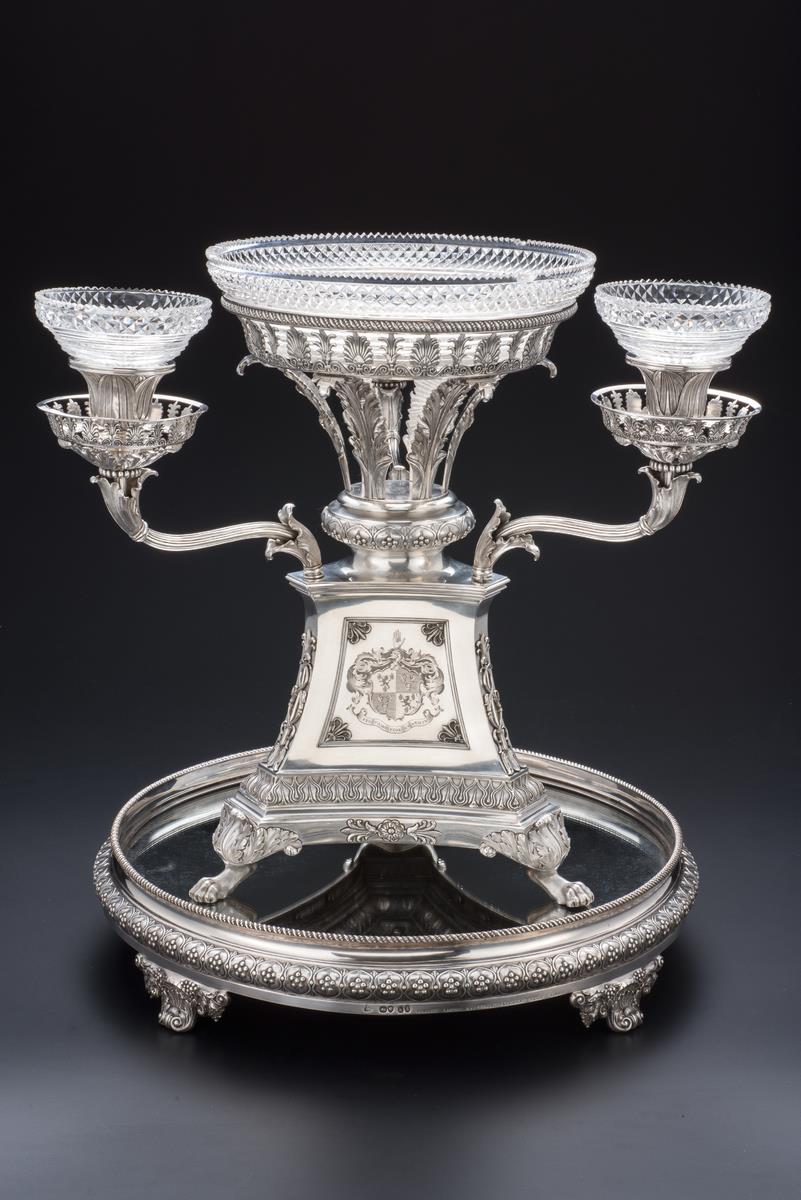 silver epergne