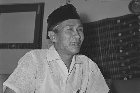 Zubir Said in an interview in 1957