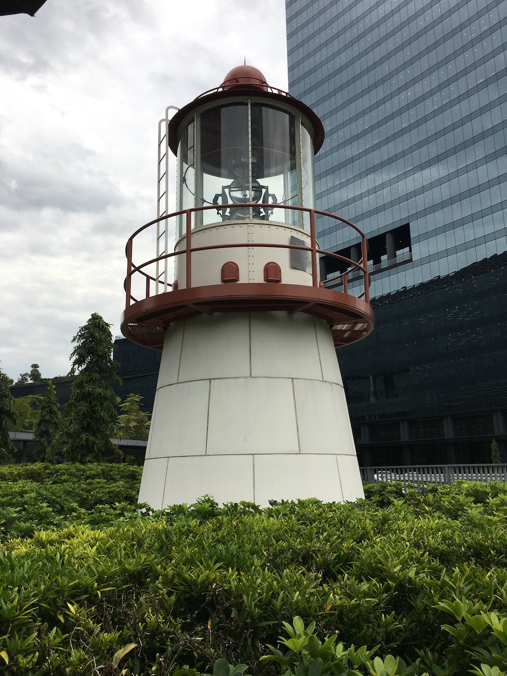 Former Fullerton Lighthouse Lantern at Mapletree Business City
