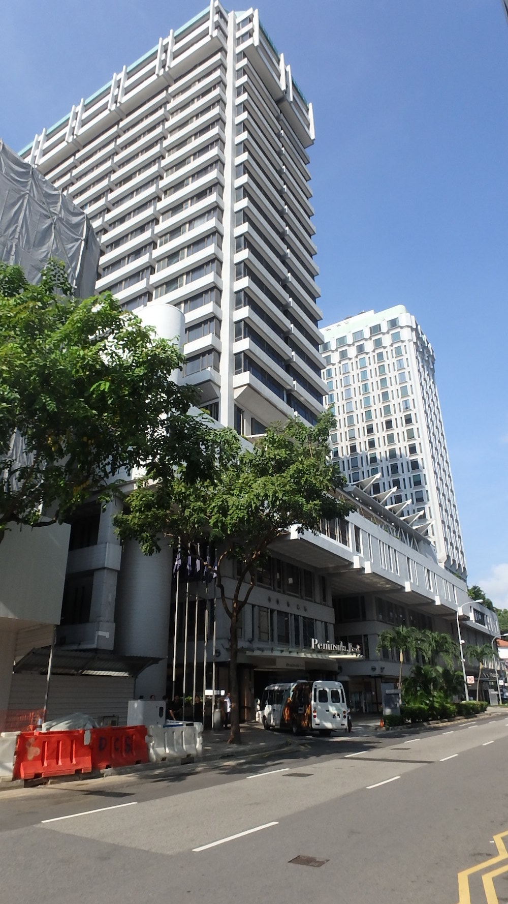 Coleman Street, which spans from Armenian Street to St Andrew’s road, was named after George D. Coleman, Singapore’s first Superintendent of Public Works and Prison Warden. 3 to 5 Coleman Street was the site of the Former Hotel de la Paix. Today, it is the address of Peninsula Shopping Complex.