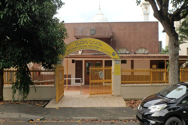 Gurdwara Sri Guru Singh Sabha - 92 Wilkie Road Singapore 228086