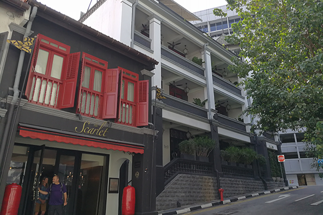 The Scarlet Hotel (Former The Inn of Sixth Happiness) - 33 Erskine Road, Singapore 069333