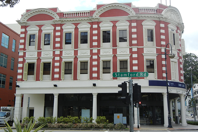 Vanguard Building (Former Malaya Publishing House Building) - 71, 73, 75 and 77, Stamford Road, Singapore 178895