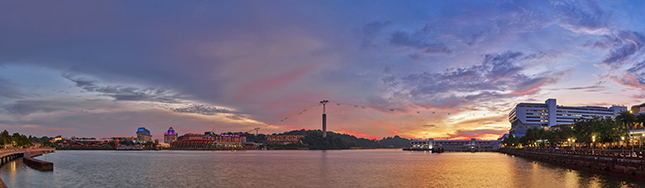 Pulau Blakang Mati, as Sentosa used to be known as, is the one of the oldest place names in Singapore. Translated literally as “Death from the Back Island” in Malay, the name appeared in a 17th century map by the Portuguese-Melakan cartographer Manuel Godinho de Erédia. The etymology of Blakang Mati may be drawn from oral traditions of the area, including stories told by locals of piracy and battles on the nearby islands of Pulau Brani and Pulau Tekukor.