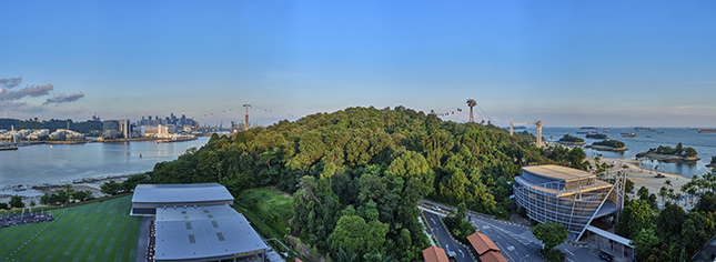 For centuries, the straits around Singapore have been a key passage within global trade routes. Commanding these waters, the island of Pulau Blakang Mati (the former name of Sentosa) was regarded as strategically important by colonial powers since the 17th century.