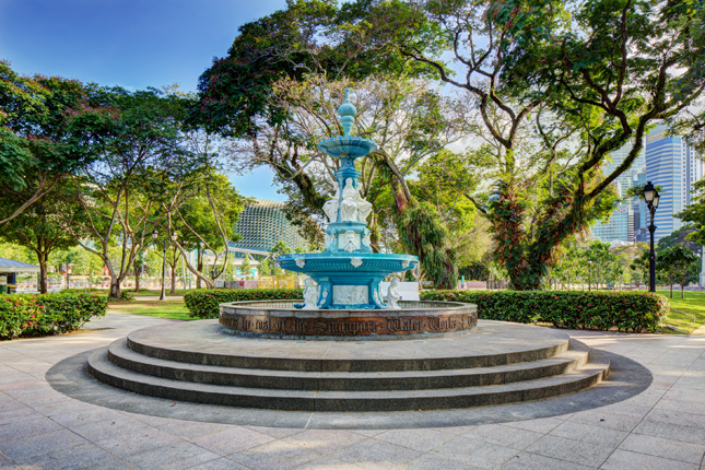 Tan Kim Seng Fountain at Esplanade Park