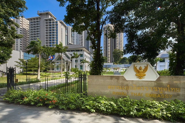 thai embassy travel to thailand