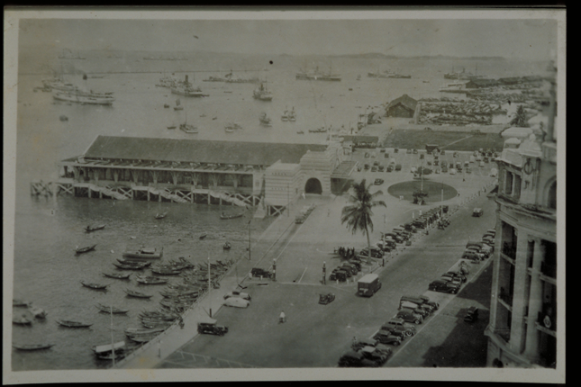 Collyer Quay in the past