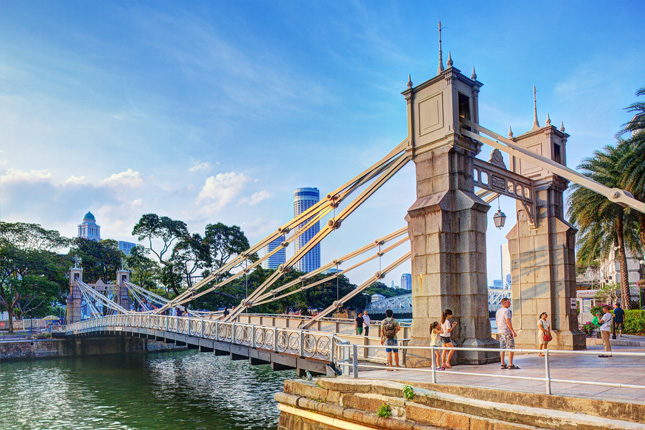 Cavenagh Bridge present day