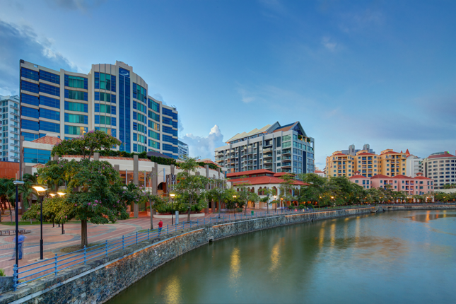 Robertson Quay present day