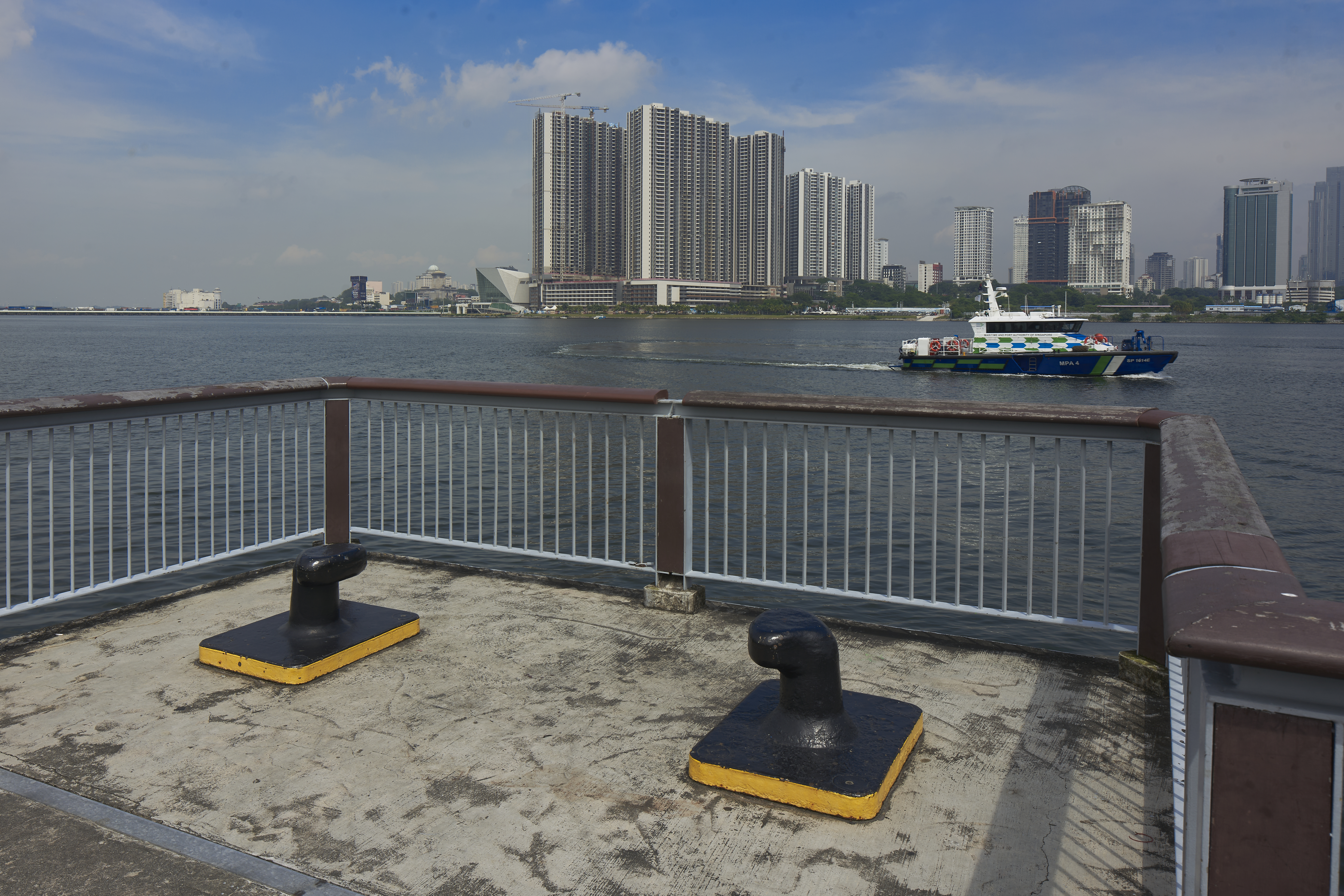 Completed in 1966, the former Malaysian Base Jetty is a 400-metre-long structure that was once part of a Malaysian naval base called KD Malaya.