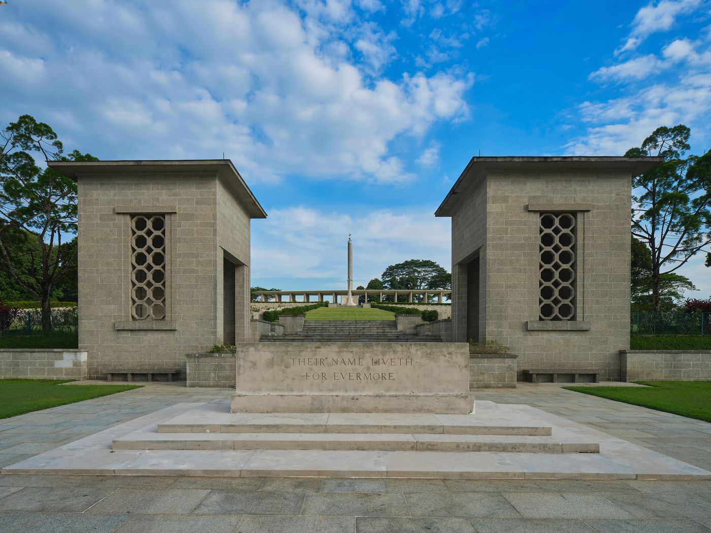 Two cemeteries of national significance are housed at this site: Kranji War Cemetery is a burial site for soldiers who died defending Singapore and Malaya during World War II, and Kranji State Cemetery is a burial site for two former presidents of Singapore.