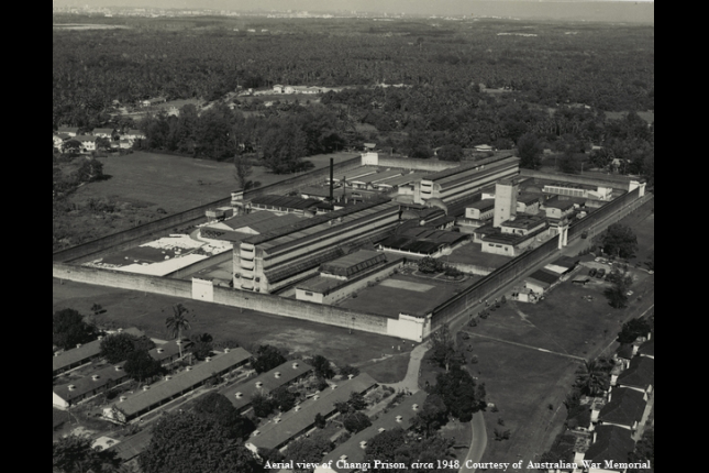 Ariel View of Changi Prison