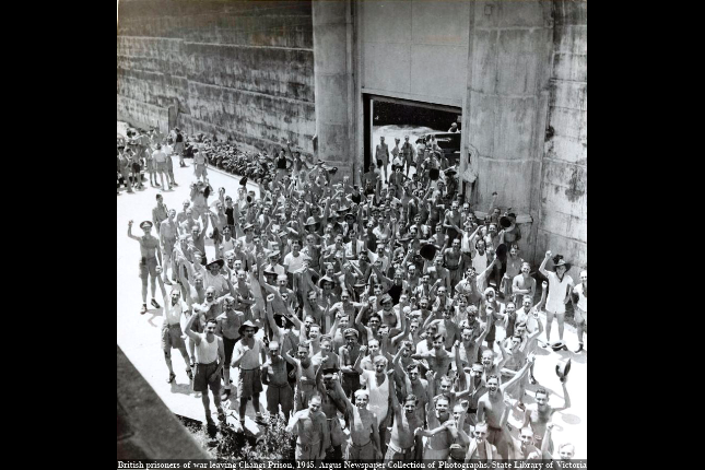 British Prisoners-of-War at Changi Prison