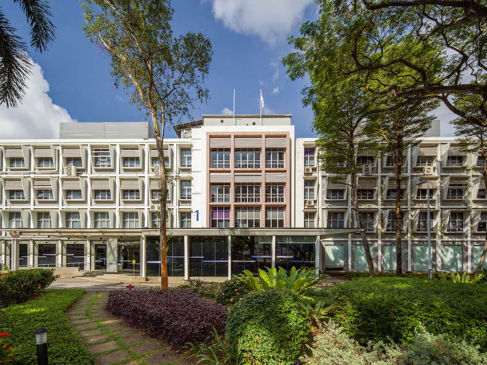 Block 1 (built 1955). Photographed by Finbarr Fallon, 2025.