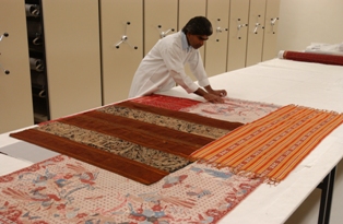 Conservators from Heritage Conservation Centre