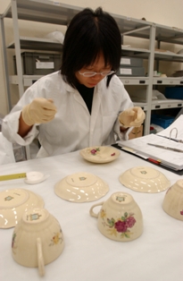 Conservators from Heritage Conservation Centre