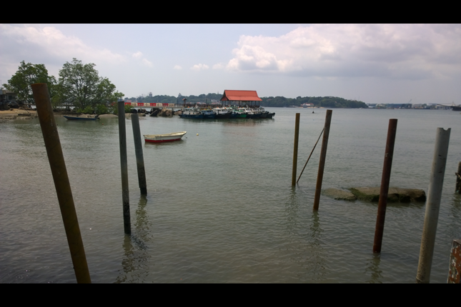 View of Ubin Jetty