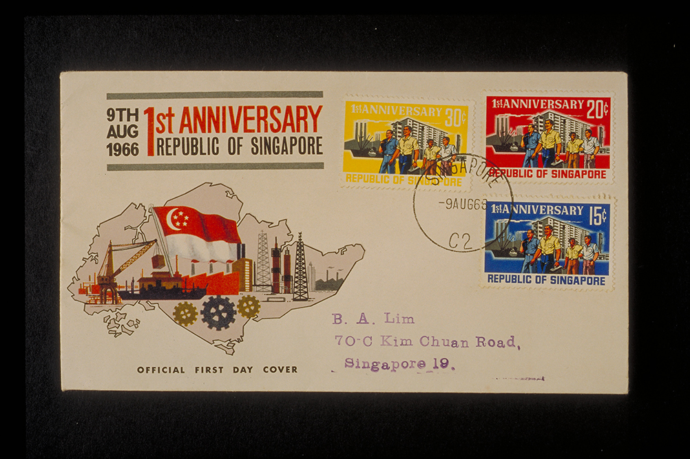 First-day cover, 1966