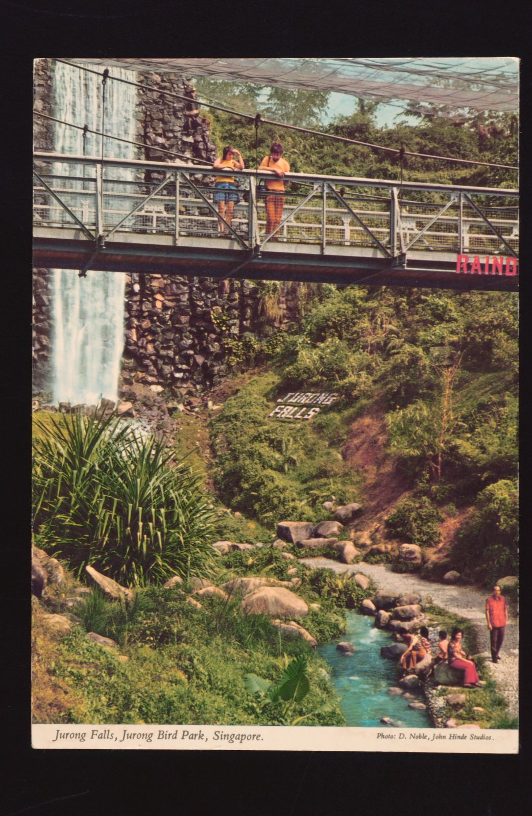 waterfall aviary