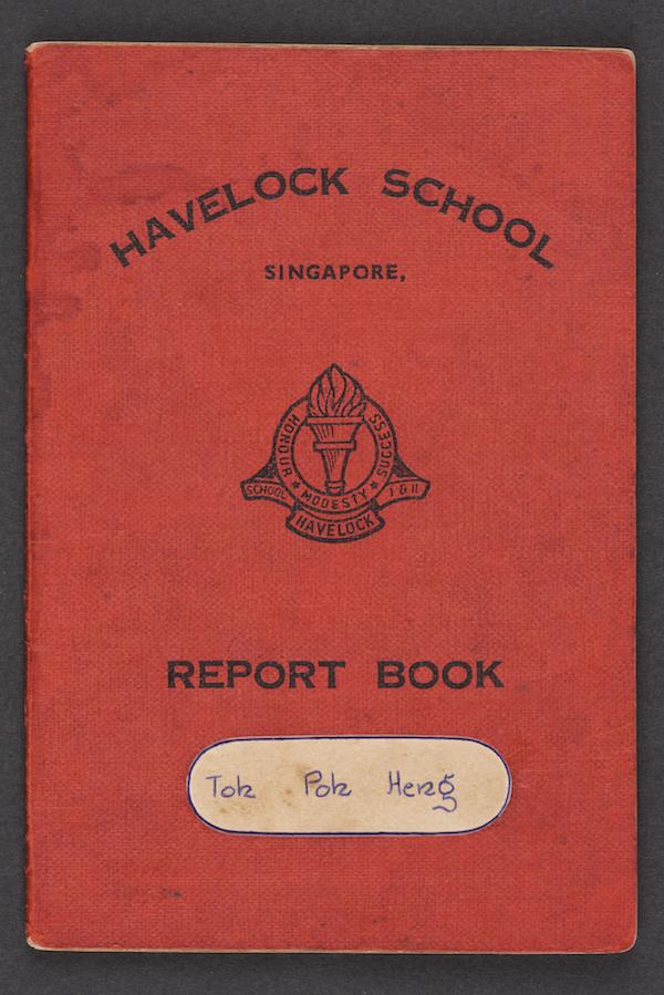 report book cover