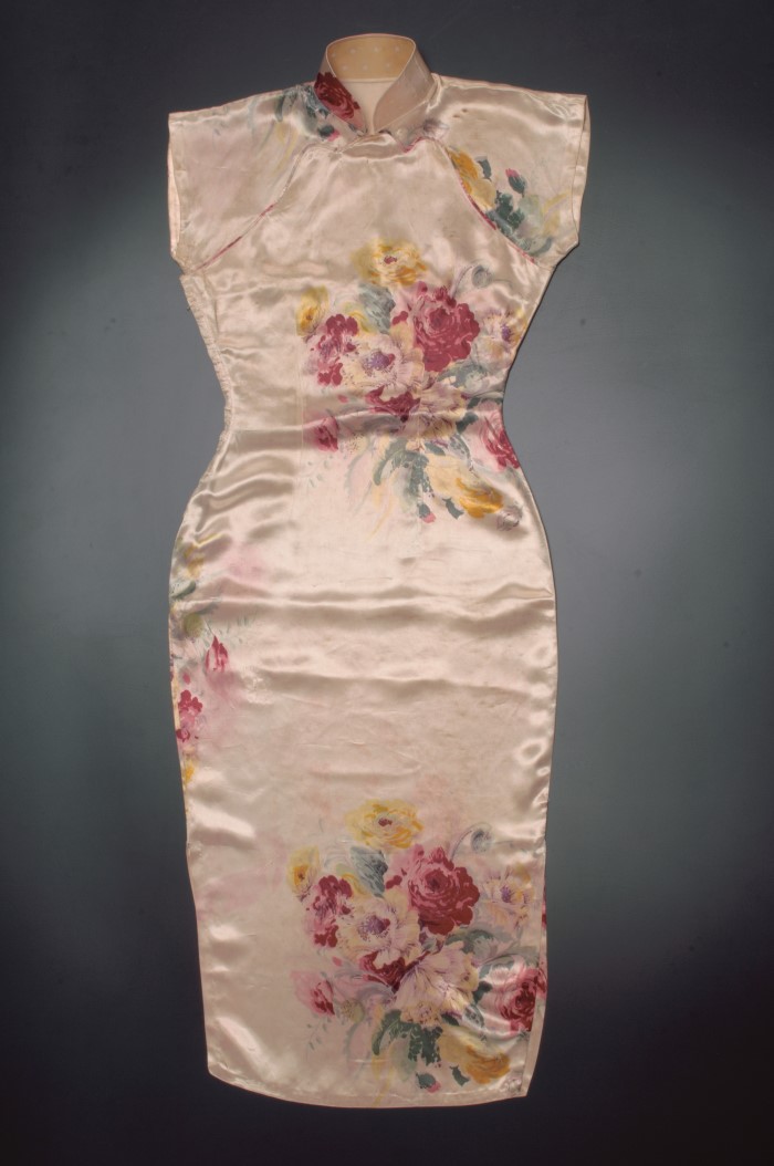 Cheongsam that belonged to Elizabeth Choy