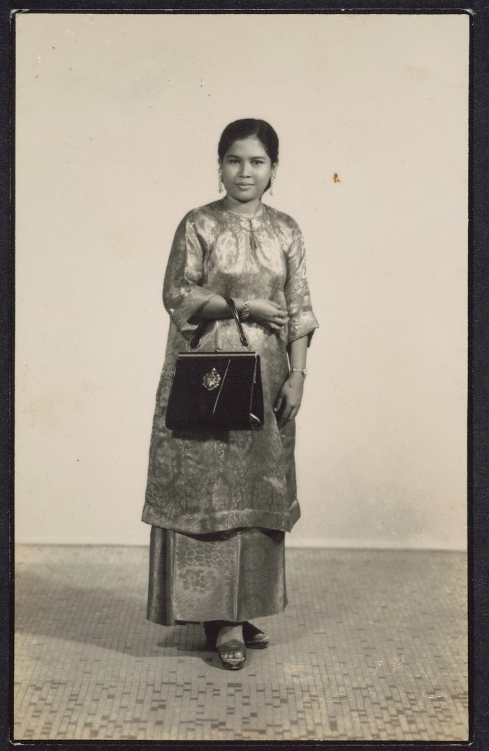 Portrait of a Malay woman
