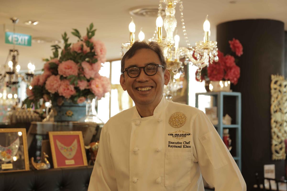 Mr Raymond Khoo is the owner and executive chef of The Peranakan restaurant. He believes it is important to keep traditional recipes and techniques alive so that the authentic taste of dishes will not be forgotten. 