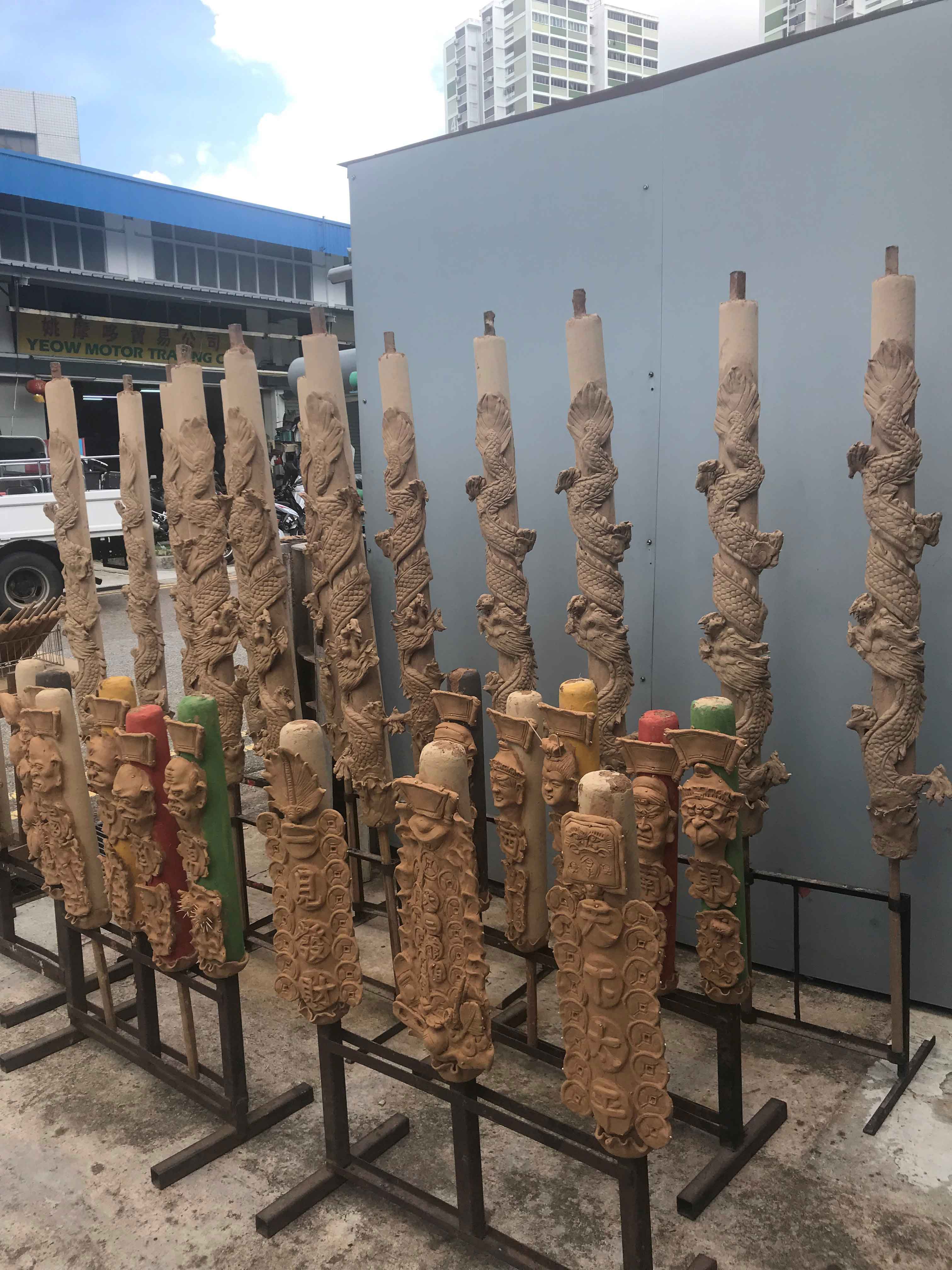 Making of Joss Sticks