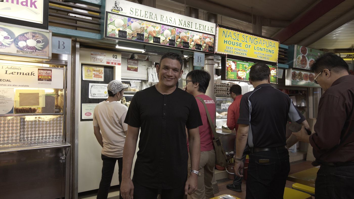 Mr Abdul Malik bin Hassan is the owner of family-owned Selera Nasi Lemak, at Adam Road Food Centre.