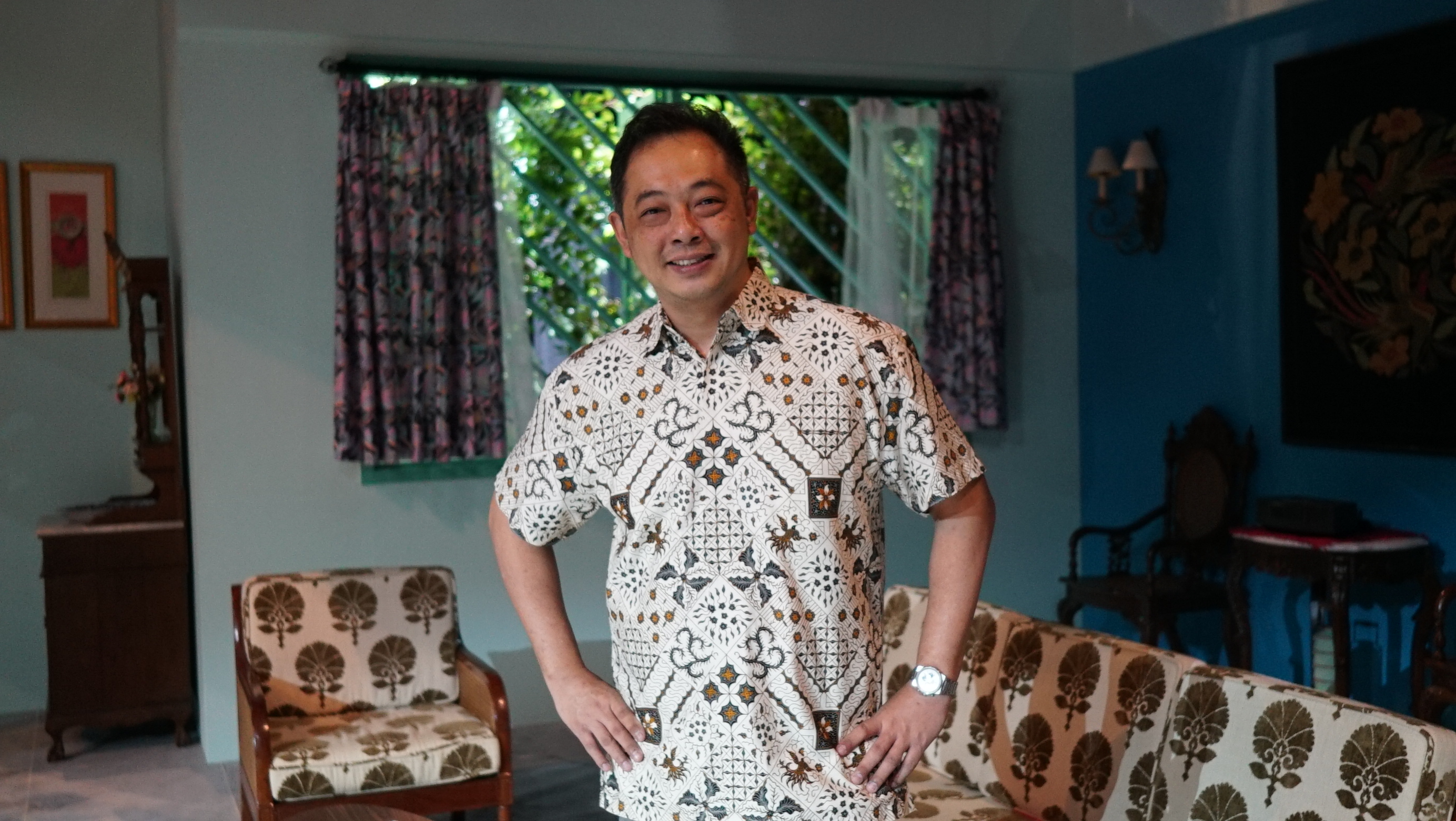 Mr Frederick Soh is the vice-president of the Gunong Sayang Association, the only organisation in Singapore that still stages wayang peranakan performances.